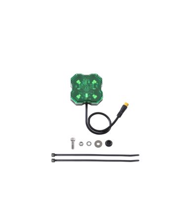 Stage Series Single-Color LED Rock Light, Green M8 (one)